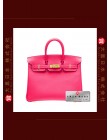 HERMES BIRKIN 25 (Pre-owned) Rose tyrien, Epsom leather, Ghw