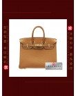 HERMES BIRKIN 25 (Pre-owned) Gold, Togo leather, Ghw