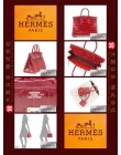 HERMES BIRKIN 25 (Pre-owned) Braise, Niloticus crocodile skin, Phw