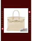 HERMES BIRKIN 30 (Pre-owned) Parchemin / Parchment beige, Togo leather, Phw