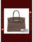 HERMES BIRKIN 30 (Pre-owned) Chocolat / Chocolate, Togo leather, Phw