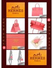 HERMES BIRKIN 30 (Pre-owned) - Rose lipstick, Togo leather, Ghw