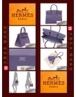 HERMES BIRKIN 30 (Pre-owned) Iris, Epsom leather, Phw