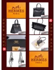 HERMES BIRKIN 30 (Pre-owned) Black, Box calf leather, Ghw