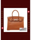 HERMES BIRKIN 30 (Pre-owned) Fauve, Barenia leather, Phw