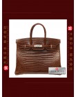 HERMES BIRKIN 35 (Pre-owned) Miel, Porosus crocodile skin, Phw