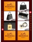 HERMES KELLY 28 (Pre-owned) Sellier, Black, Box calf leather, Ghw