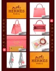 HERMES KELLY 28 (Pre-Owned) – Sellier, Rose lipstick, Epsom leather, Ghw